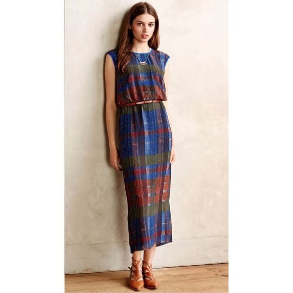 Anthropologie Andaz Maxi Dress by HD in Paris sz 4 - Picture 2 of 14